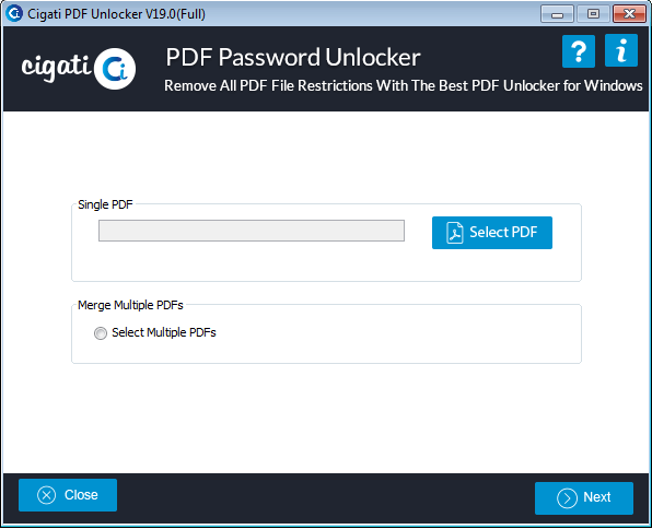 PDF Unlocker, Unlock PDF, Cigati PDF Unlocker, Portable PDF Unlocker, PDF Password Remover, Remove PDF Security, PDF File Unlocker, Portable PDF File Unlocker, PDF Unlocker Tool, PDF Unlocker Software