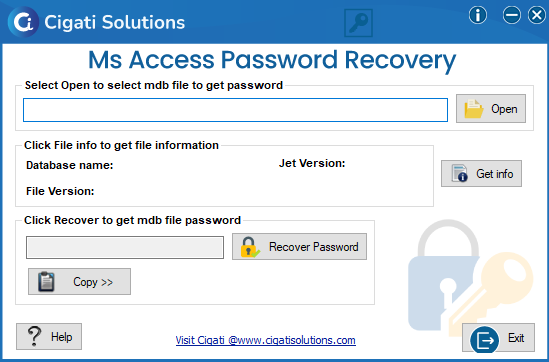 Cigati Access Password Recovery