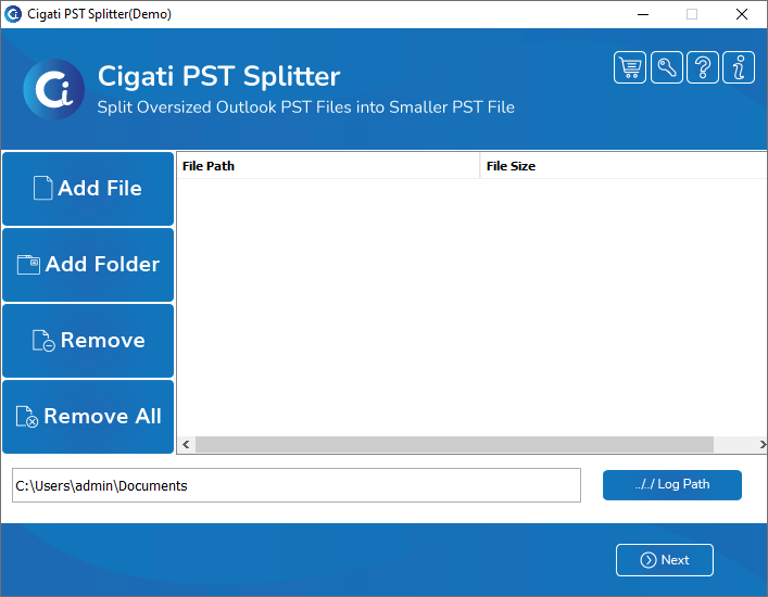 Cigati PST Splitter
