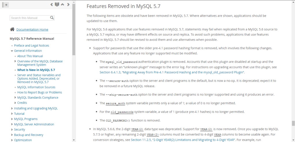 MySQL error 1064
