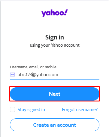 Delete Yahoo Email Account
