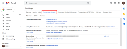 Access Yahoo Mail in Gmail