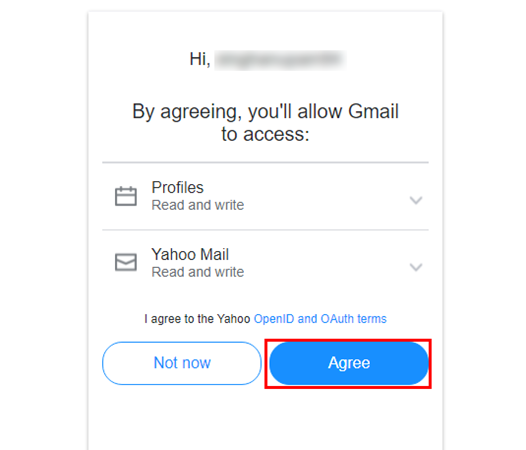 Access Yahoo Mail in Gmail