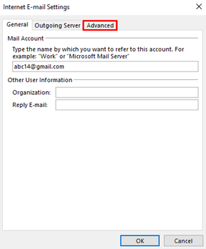Outlook cannot connect to IMAP server