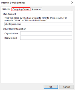 Outlook Cannot Connect to IMAP Server