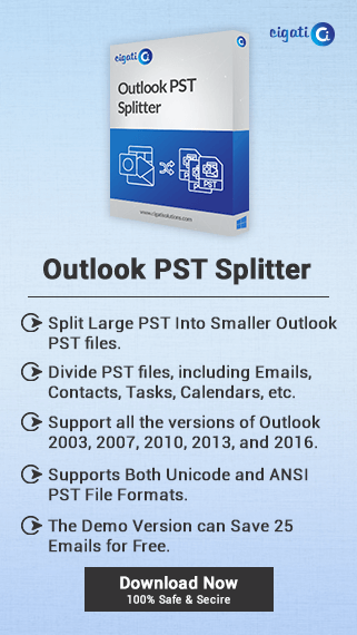 Outlook PST Splitter