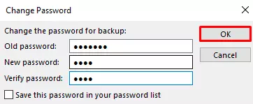Change Password in Outlook