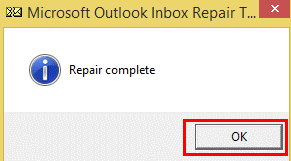 Outlook error 0x80040115