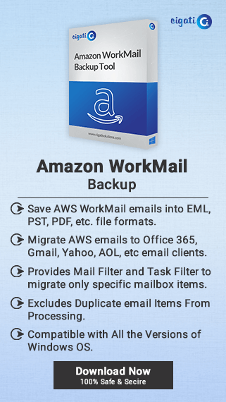 Cigati Amazon Workmail Backup Tool
