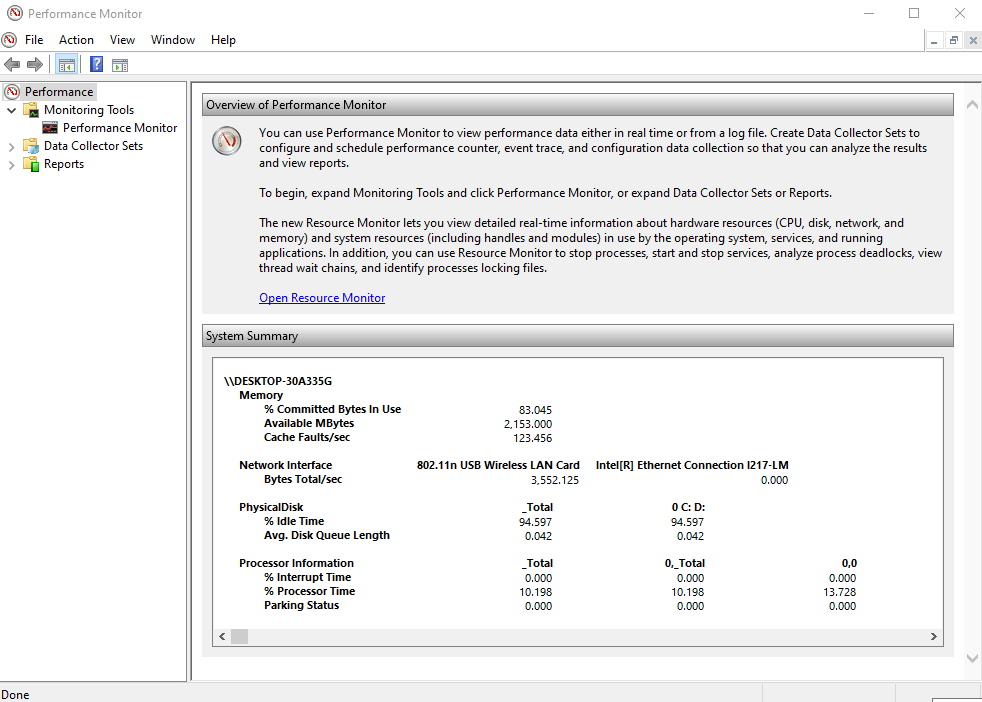 diagnosing your PC Windows 10