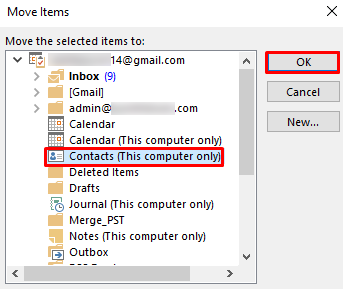 Recover Deleted Contacts from Outlook