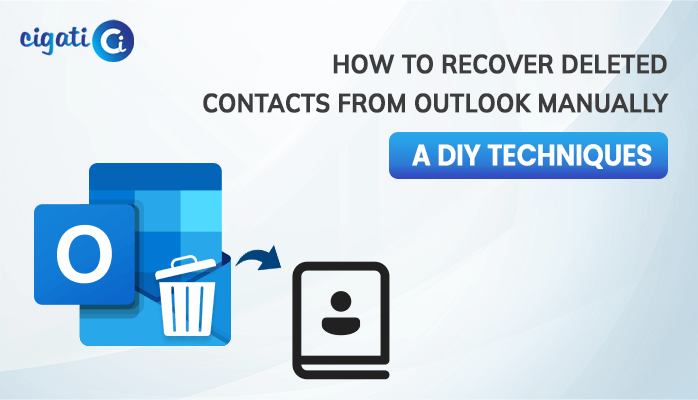recover deleted contacts from Outlook