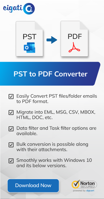 Cigati PST to PDF Converter Tool