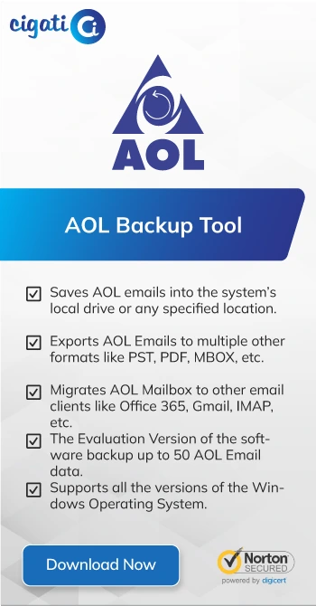 AOL Backup Tool