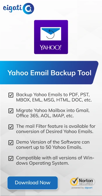 Yahoo Backup Software