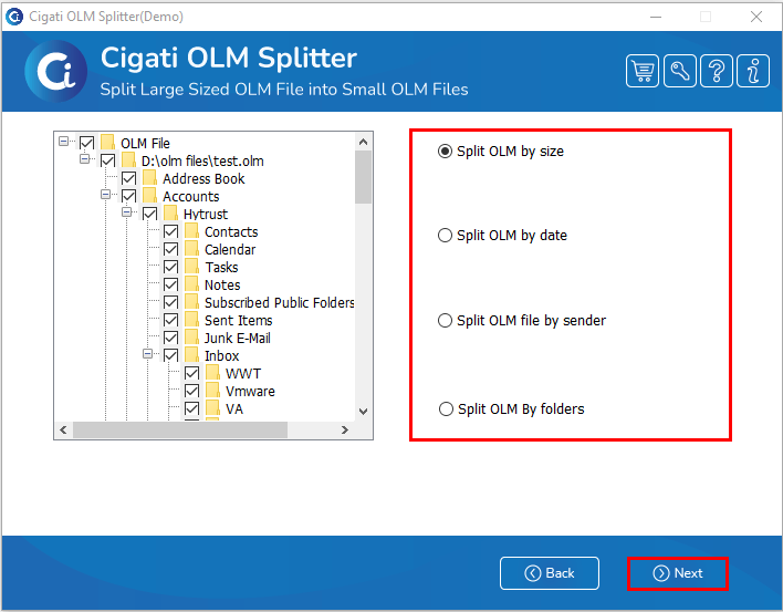 choose the parameter