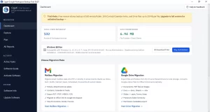 Install and run the Cigati Google Workspace Backup Tool.