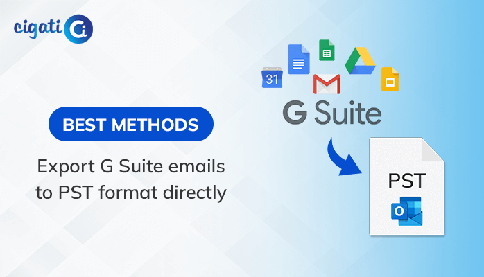 Export G Suite Emails to PST