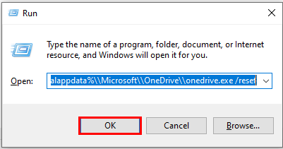 Restart OneDrive