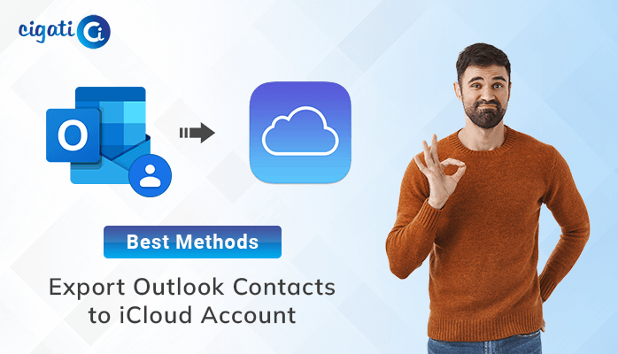 Export Outlook Contacts to iCloud