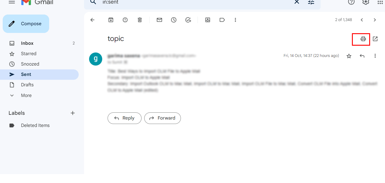 Export Gmail Emails to Text