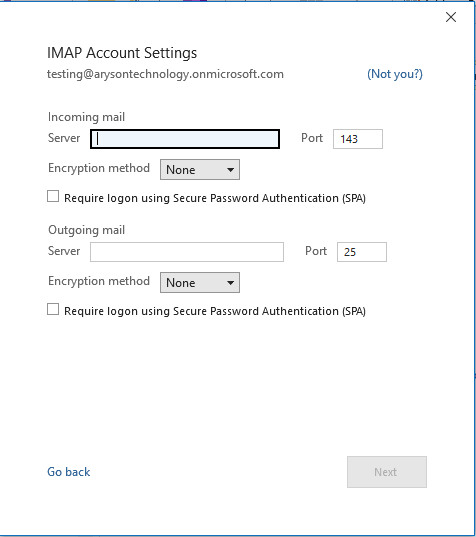 Backup IMAP Email Locally