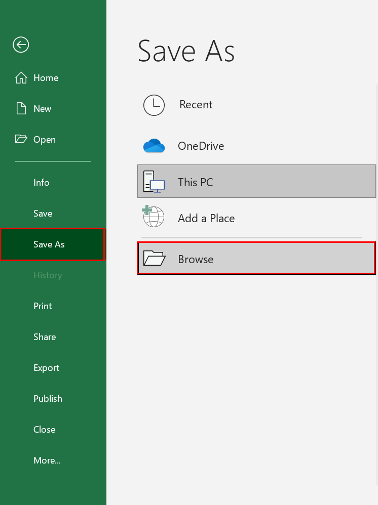 Convert Excel to CSV