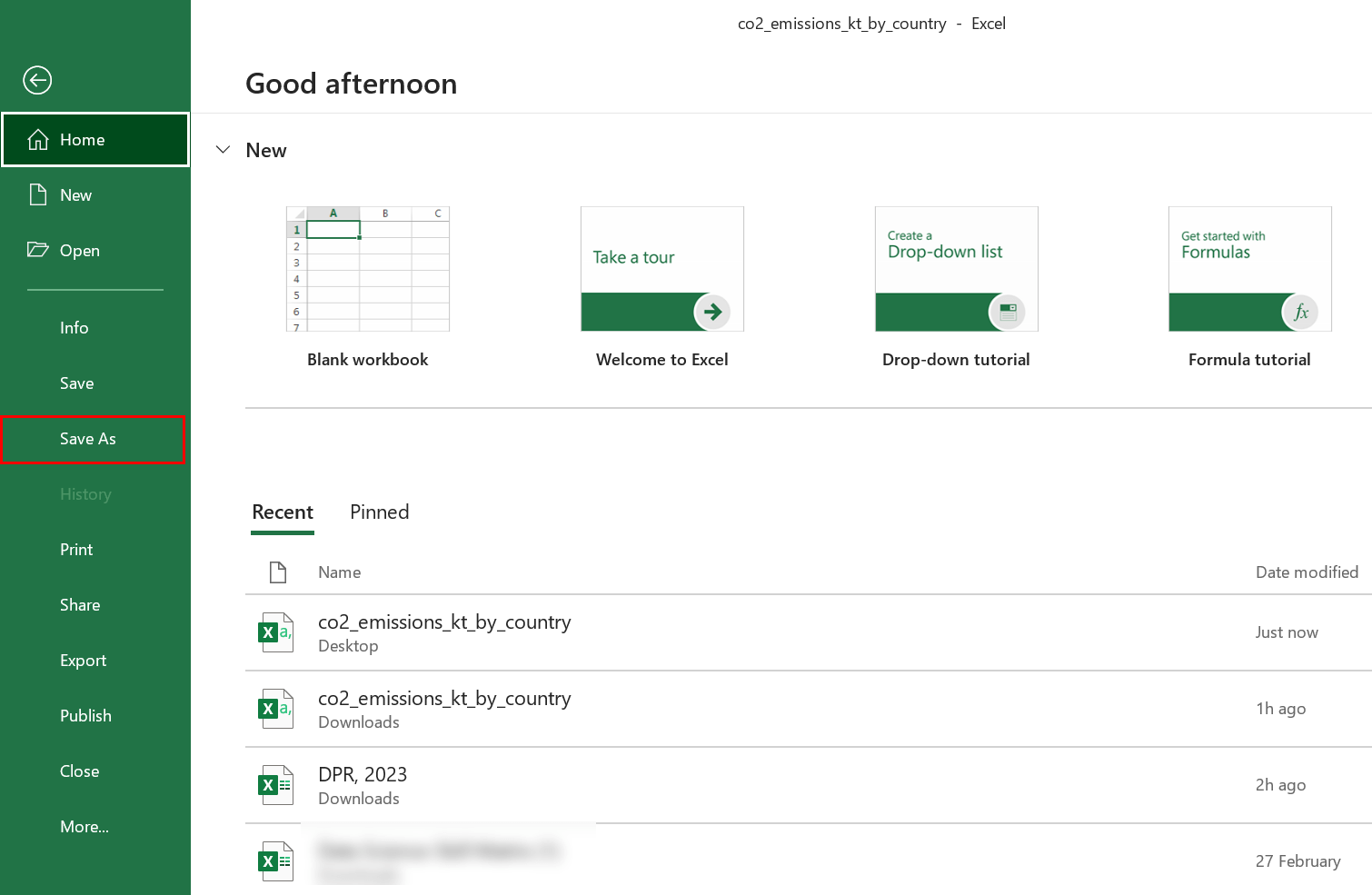 Convert Excel to CSV