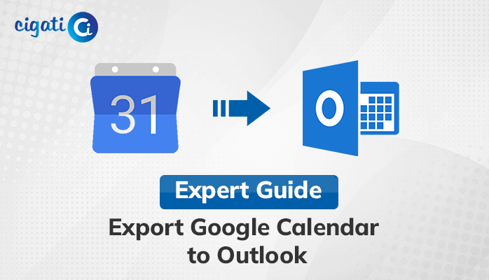 Export Google Calendar to Outlook
