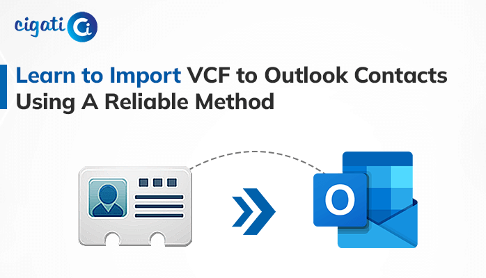 Import VCF to Outlook Contacts