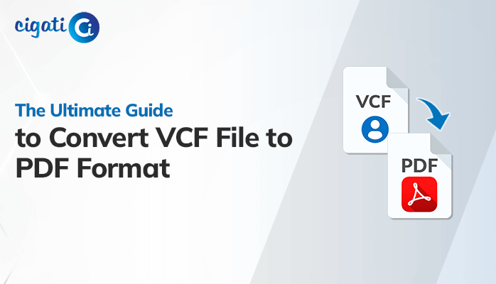 Convert VCF to PDF