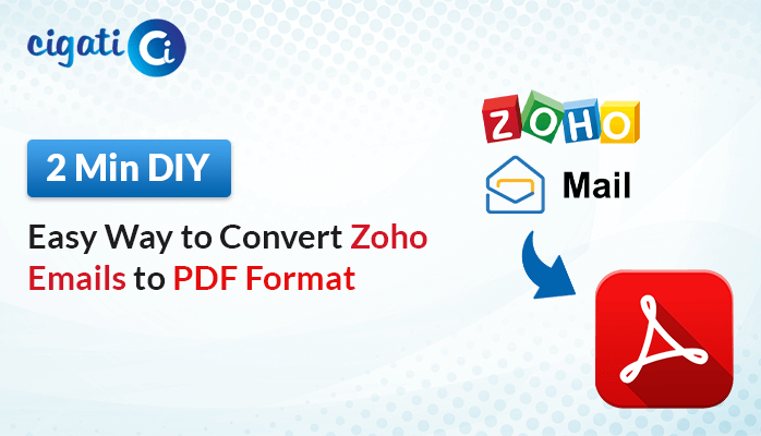 Convert Zoho Emails to PDF
