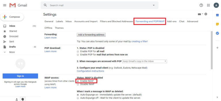 Import PST to Gmail