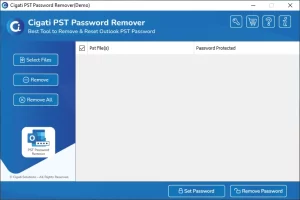 Download Cigati PST Password Remover
