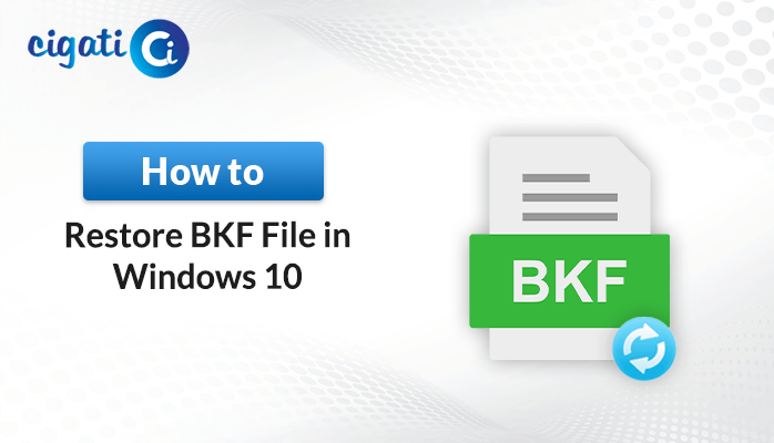 Restore BKF File