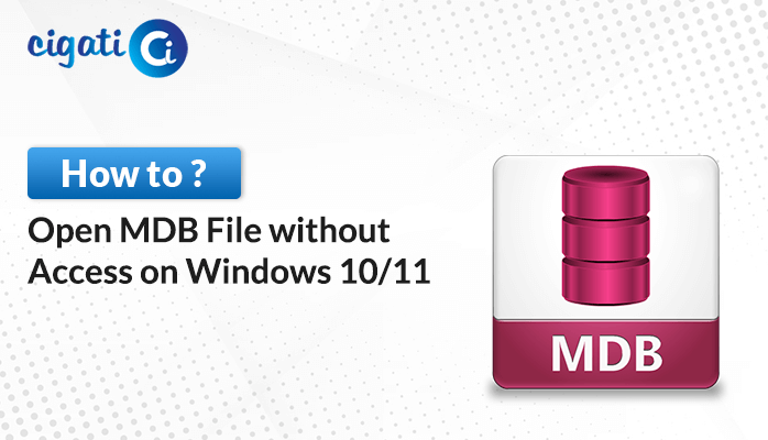 Open MDB File