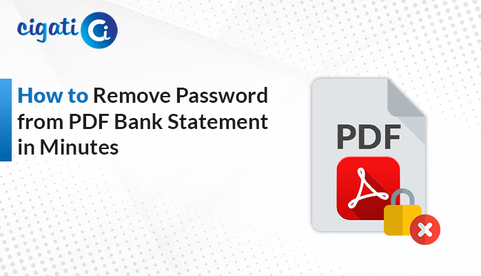 Remove Password from PDF Bank Statement