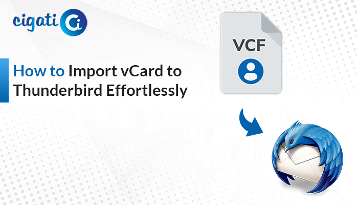 Import vCard to Thunderbird