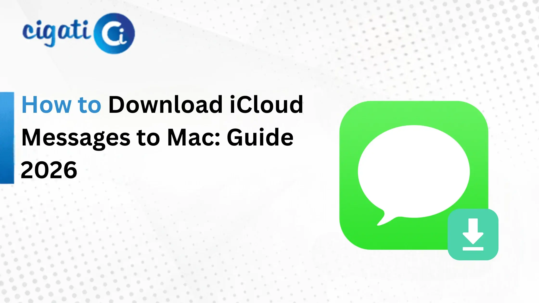 Download iCloud Messages to Mac