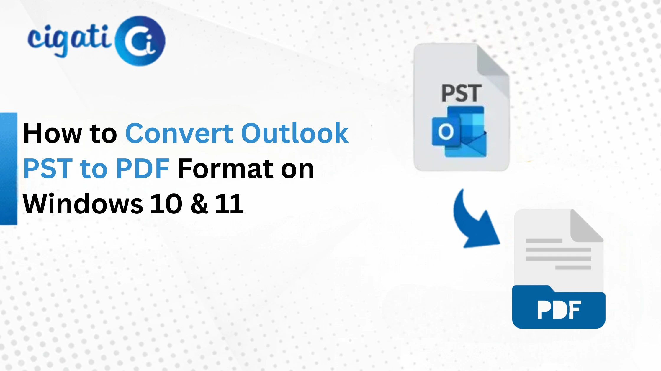 Convert Outlook PST to PDF
