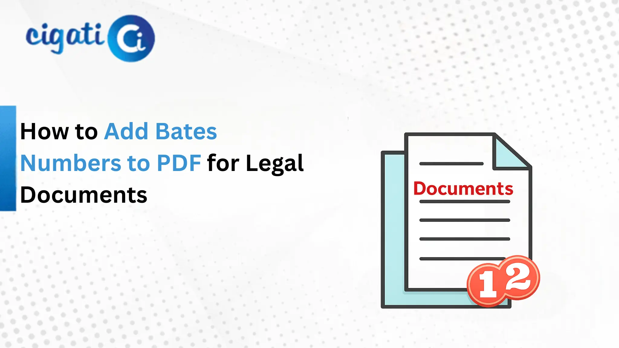 Add Bates Numbering to PDF