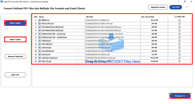 Add File and Folder
