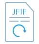 Secure and Effective Conversion of JFIF Image