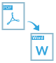 Transfer PDF Files into Word/Presentation Format