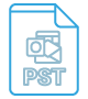 Convert PST files to PDF format