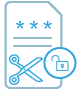 Split Password Protected Files