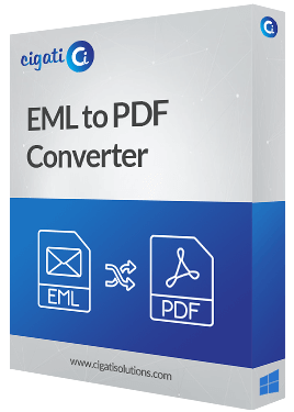 EML to PDF Converter Tool Software Box