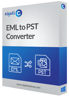 EML to PST Converter Tool Software Box
