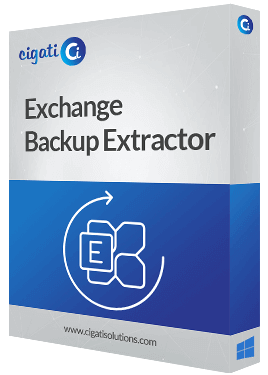 Exchange Backup Extractor Software Box