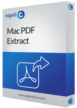 Mac PDF Extractor  Software Box